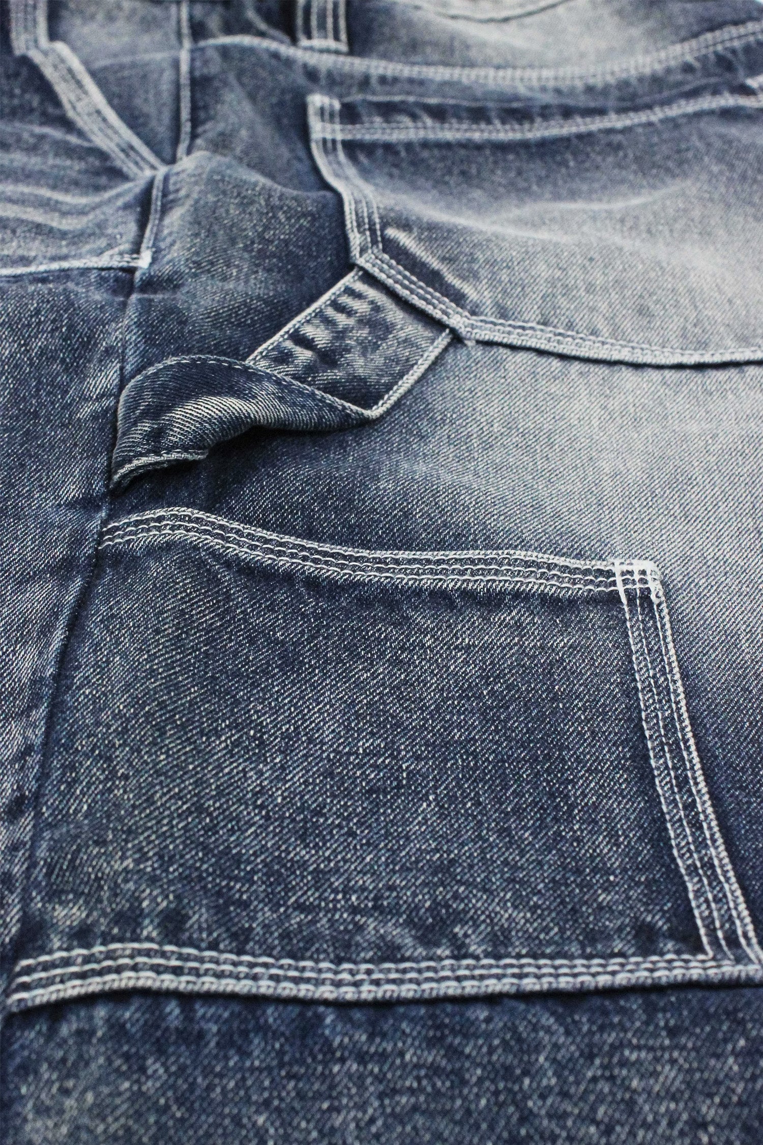 Men's Baggy Fit Carpenter Denim Jeans - Image 6
