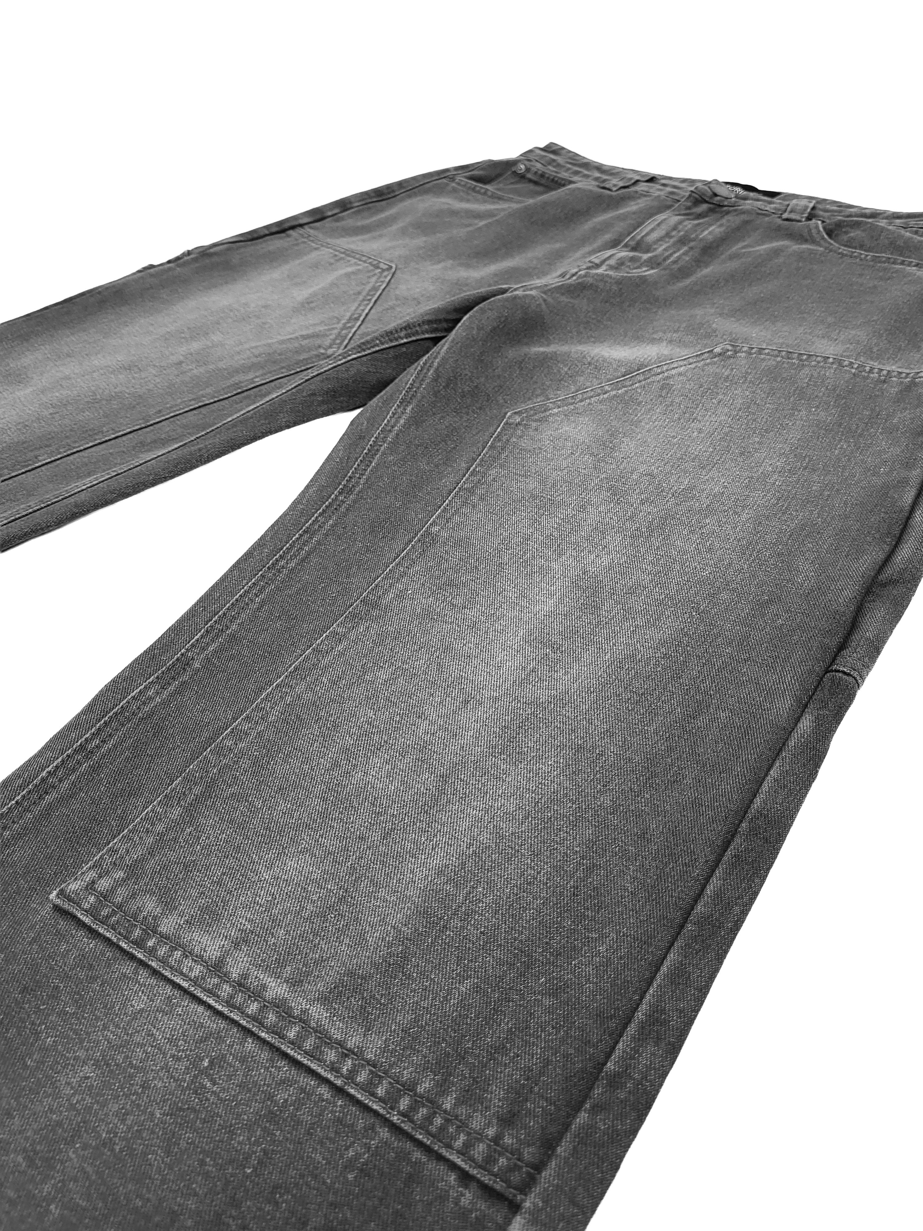 Men's Baggy Fit Carpenter Denim Jeans - Image 13