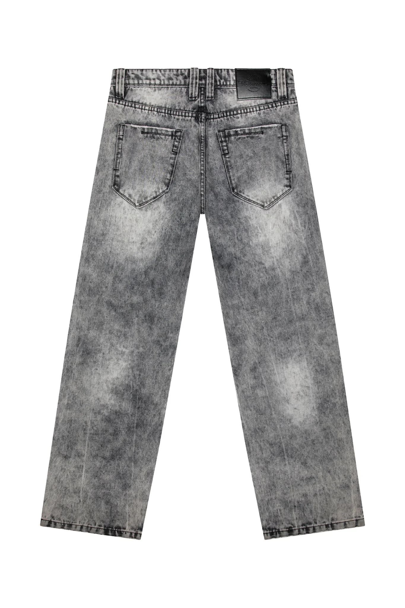 Men's Baggy Fit Stone Washed Jeans - Image 7
