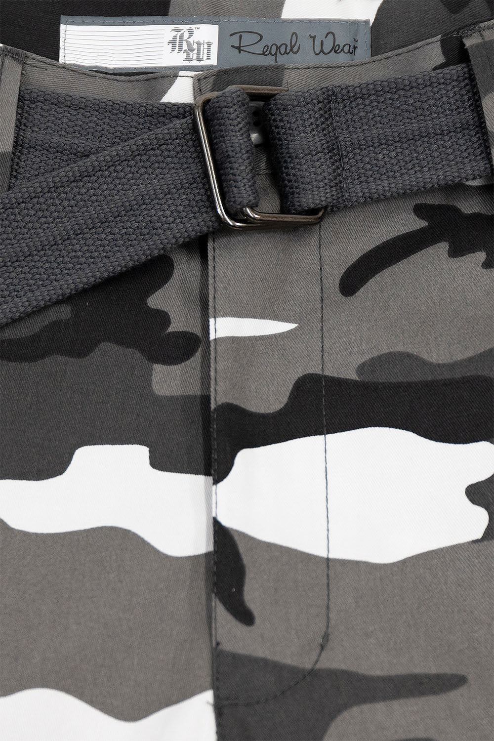 Men's Belted Camo Cargo Shorts (New Colorways) - Image 7