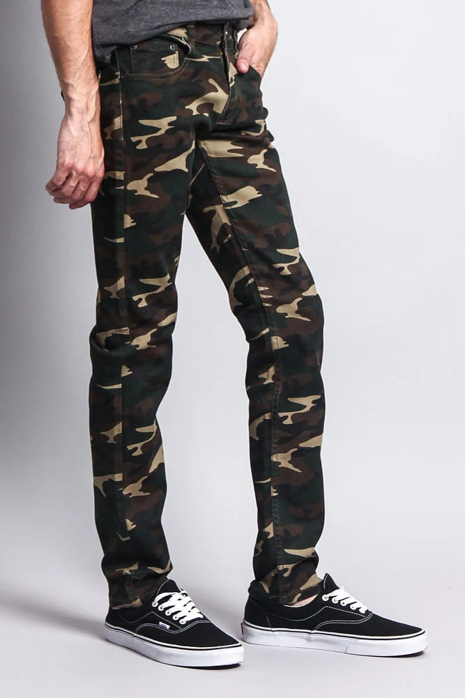 Men's Camo Skinny Jeans - Image 10