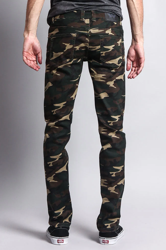 Men's Camo Skinny Jeans - Image 9