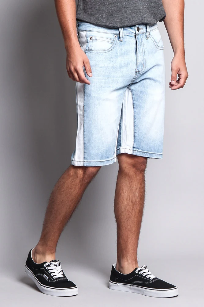 Men's Double Taped Track Style Shorts - Image 5