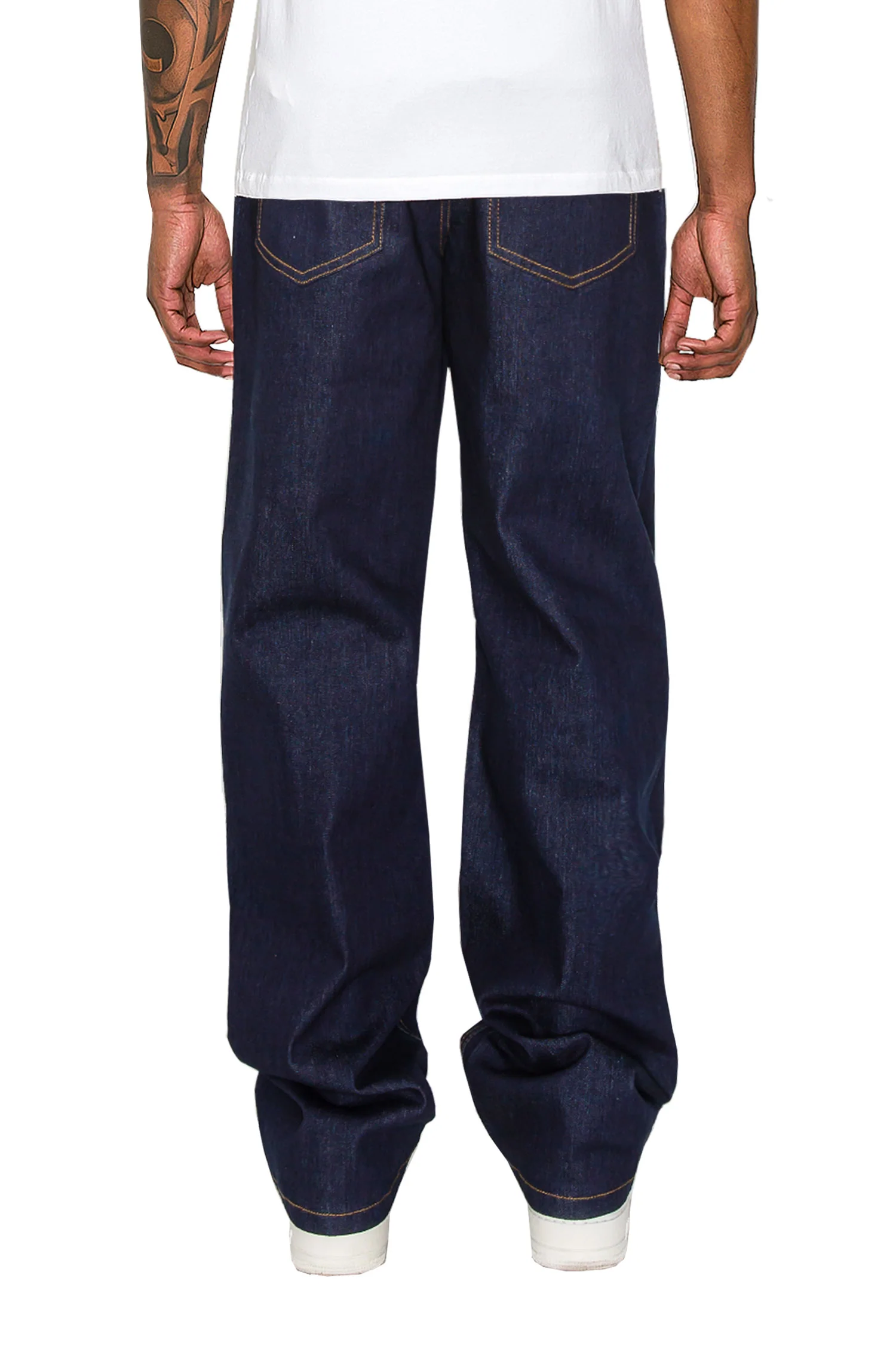 Raw Baggy Denim Jeans - Image 7