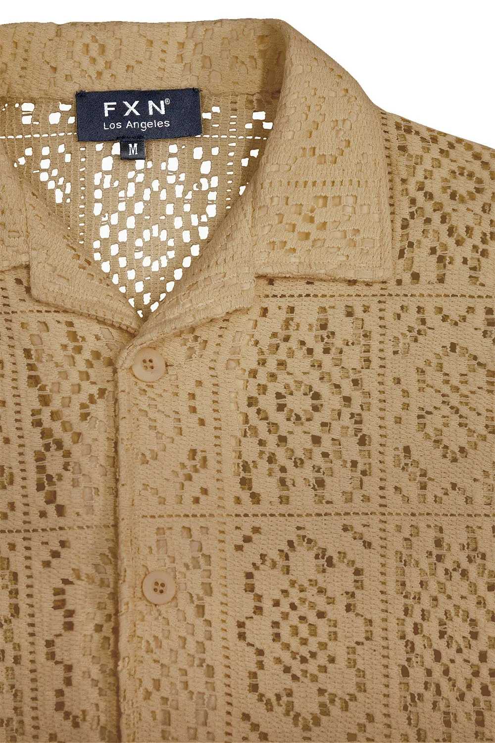 Crochet Knit Sweater Shirt - Image 9