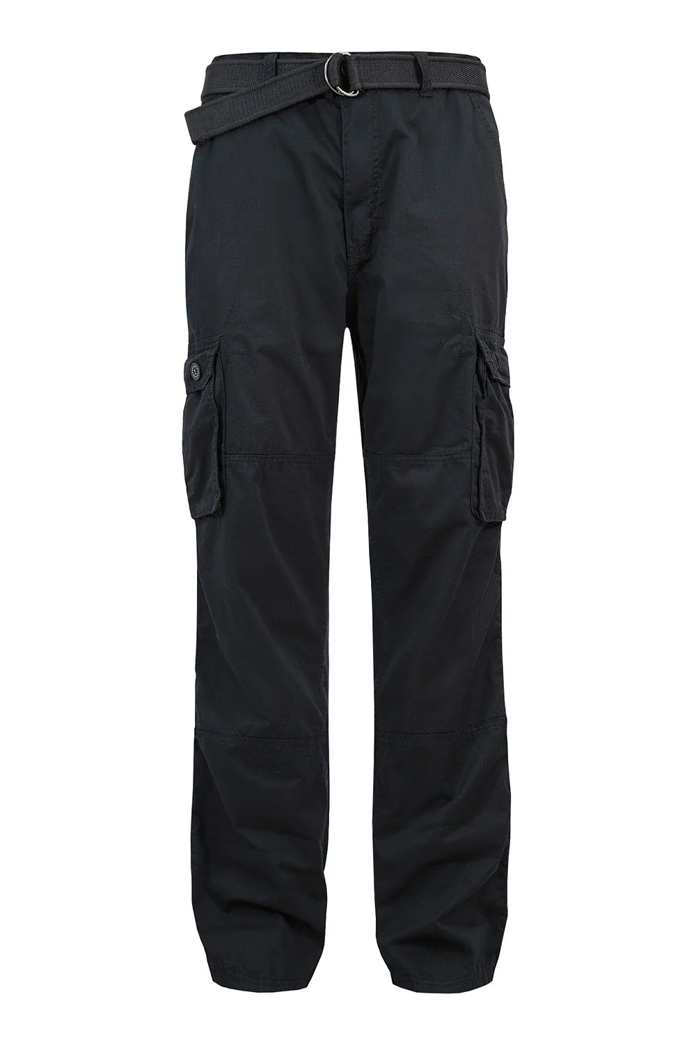 Men's Essential Enzyme Washed Twill Cargo Pants (3) - Image 13