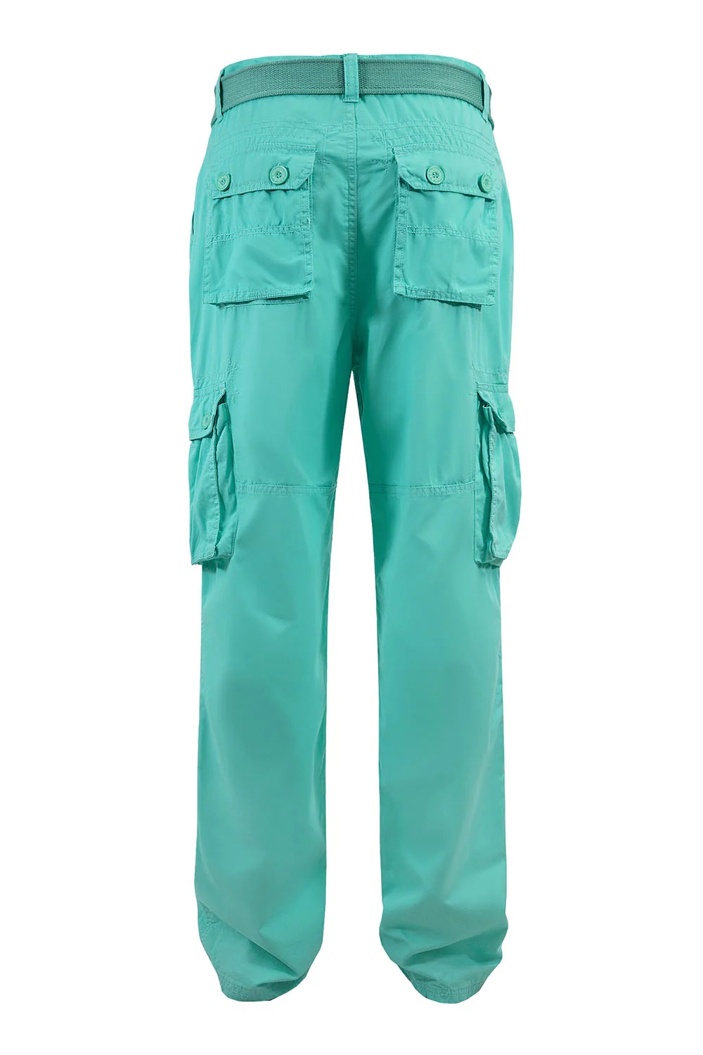 Men's Essential Enzyme Washed Twill Cargo Pants (1) - Image 20