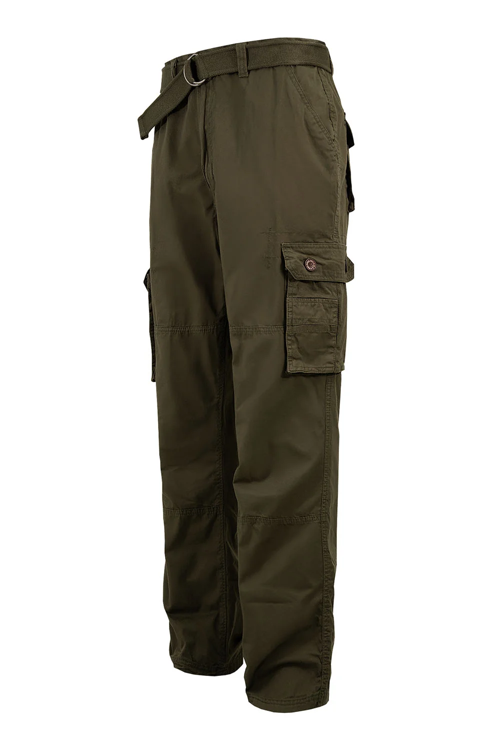 Men's Essential Enzyme Washed Twill Cargo Pants (1) - Image 6