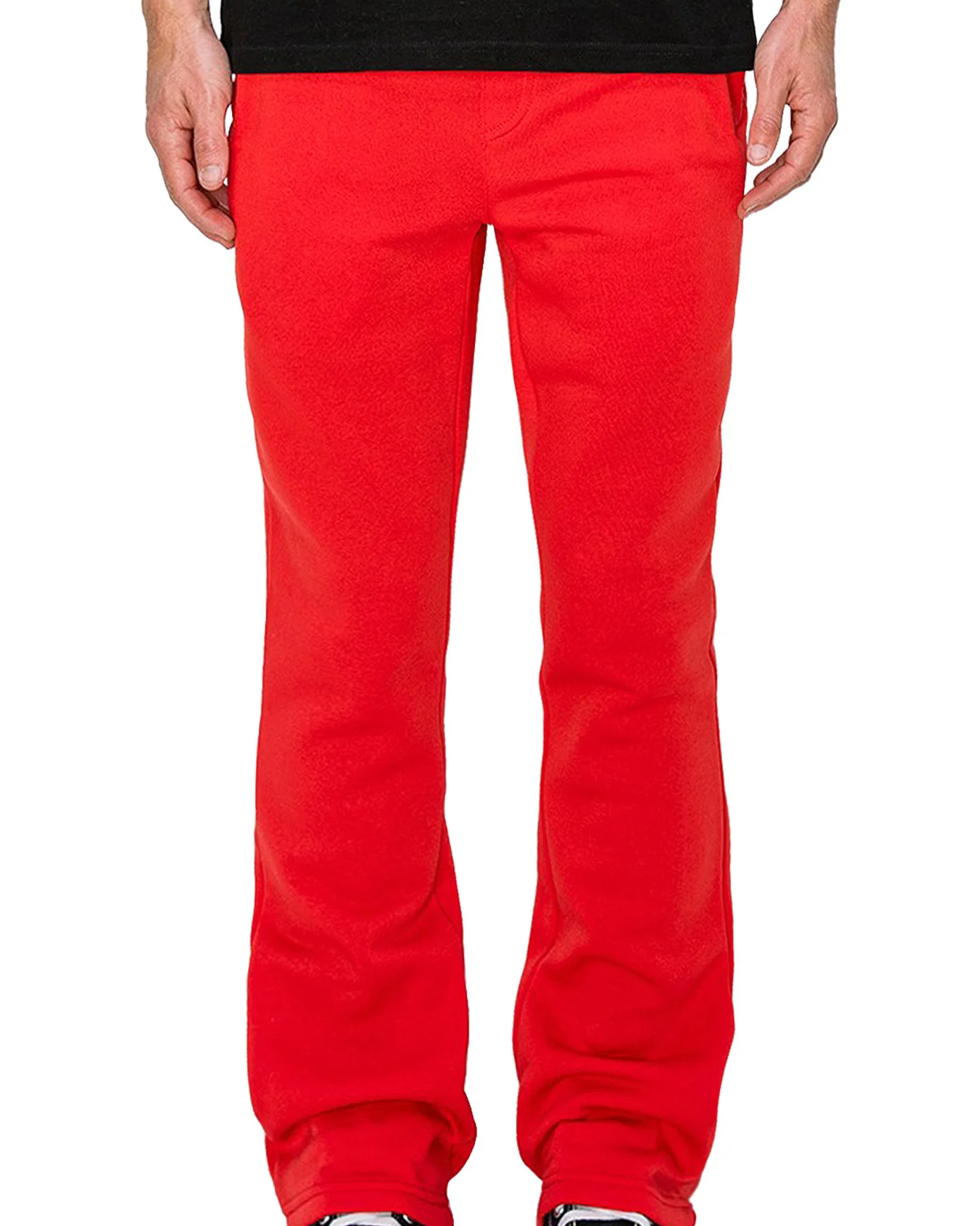 Men's Essential Flared Fleece Sweatpants - Image 13