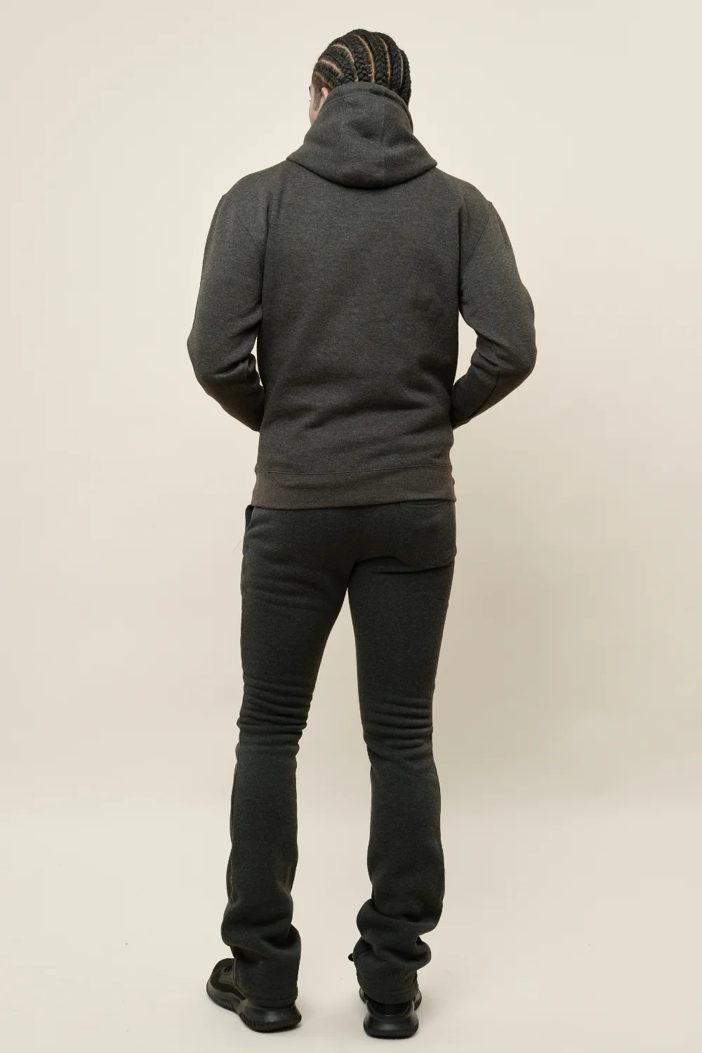 Flared Stacked Fleece Sweat Pants - Image 20
