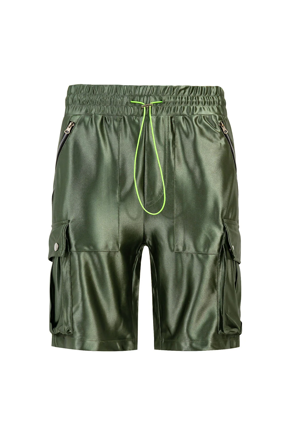 Men's Essential Satin Cargo Shorts - Image 13