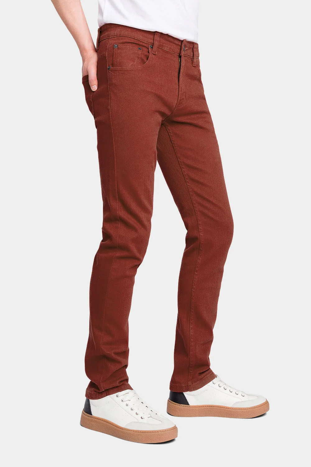 Skinny Fit Colored Jeans - Image 5