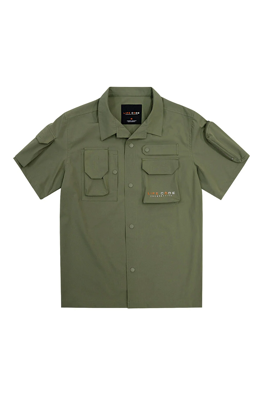 Nylon Taslan Short Sleeve Shirt - Image 5