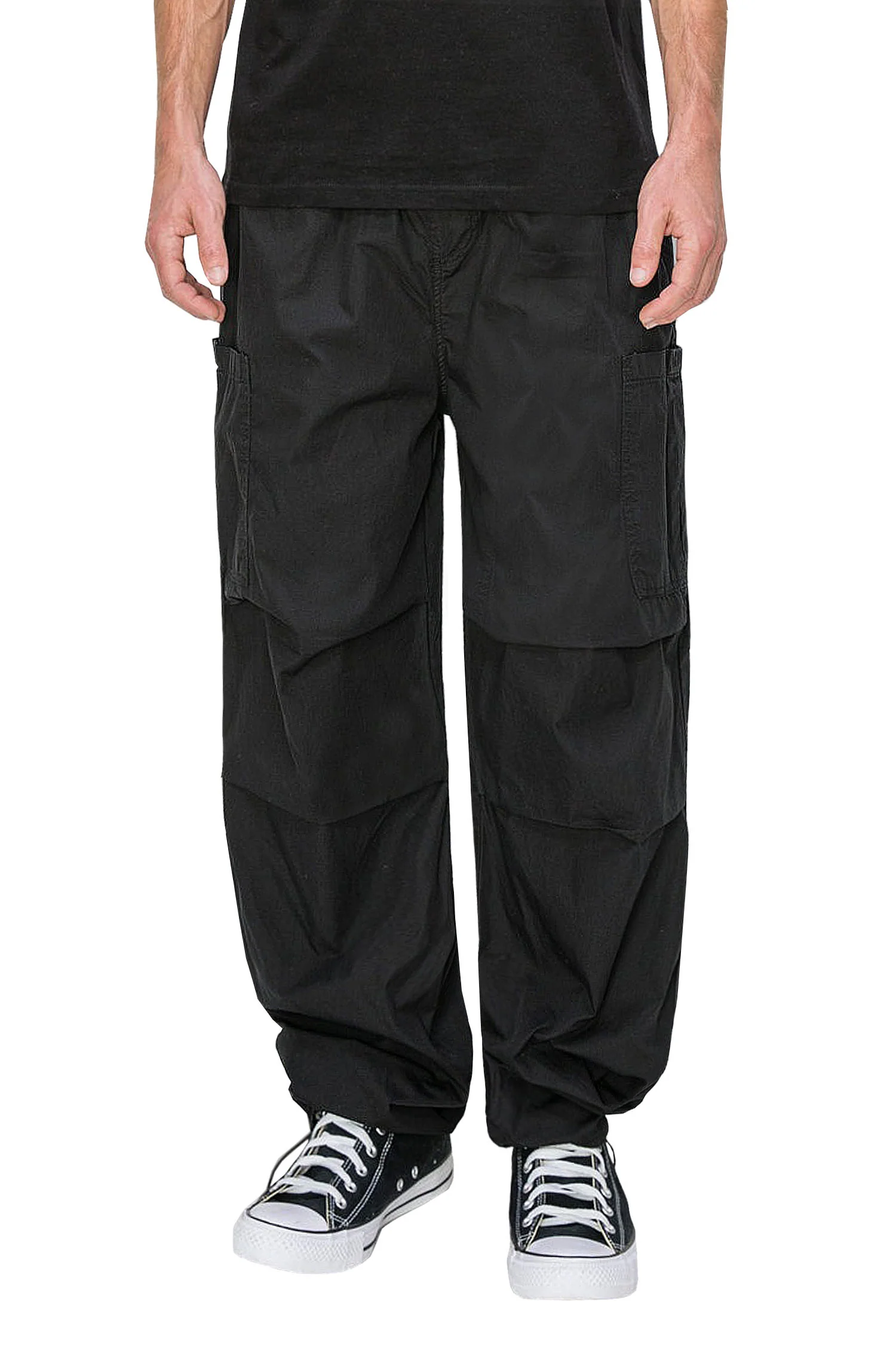 Men's Parachute Baggy Jogger Pants - Image 6