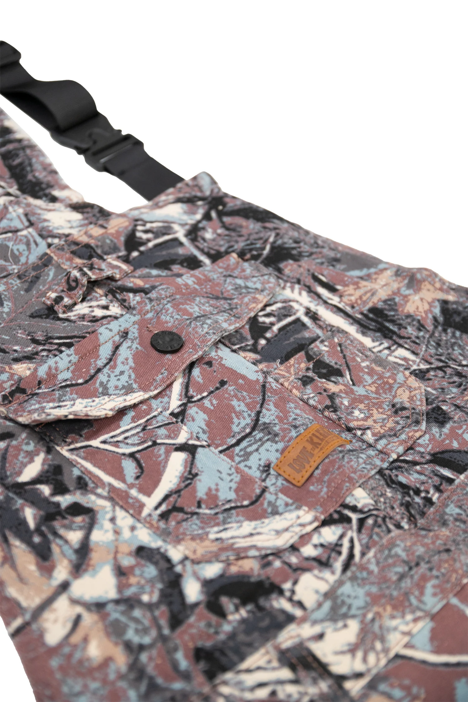 Men's Premium 3D Cargo Pocket Graphic Print Overall Pants - Image 5