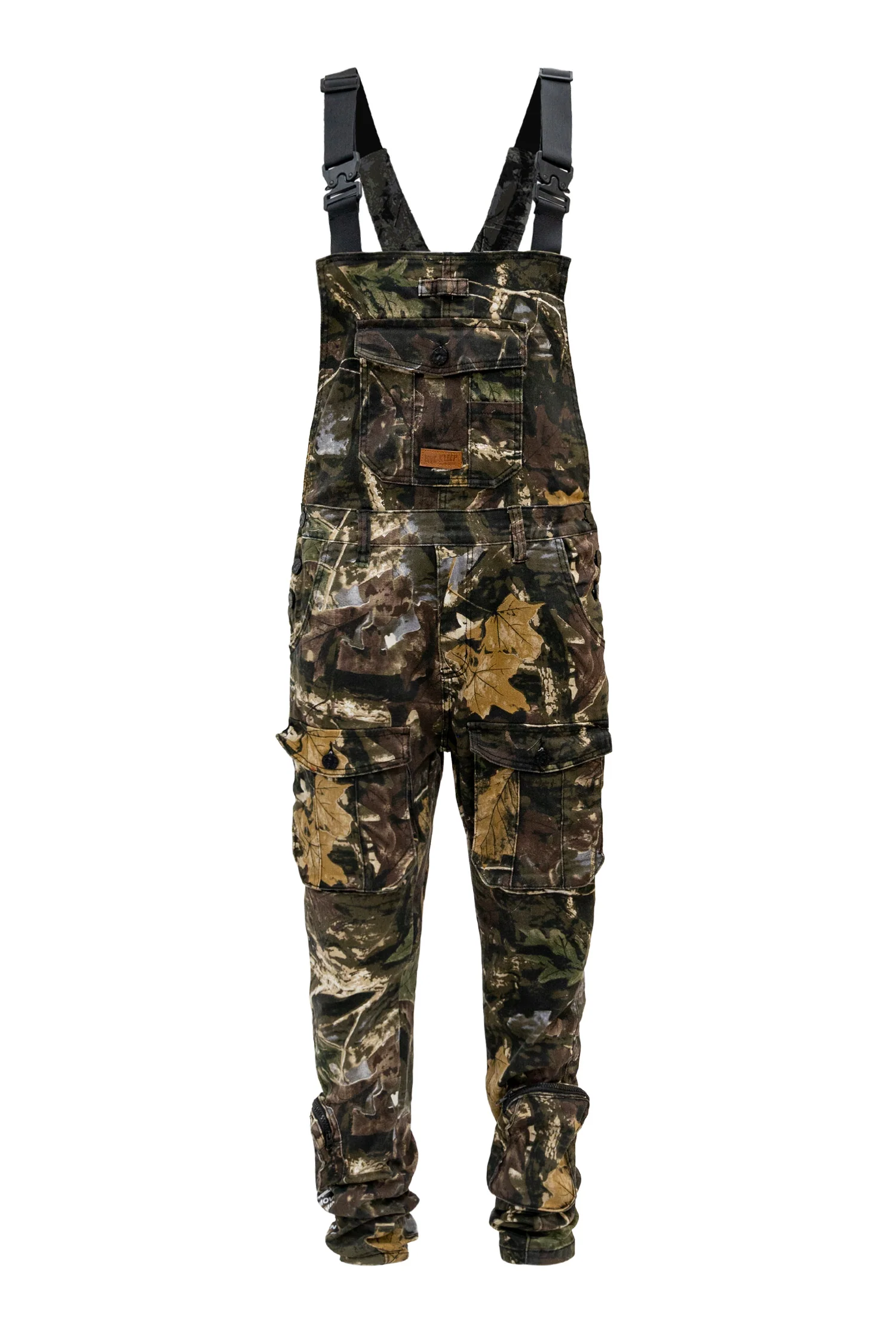 Men's Premium 3D Cargo Pocket Graphic Print Overall Pants - Image 8