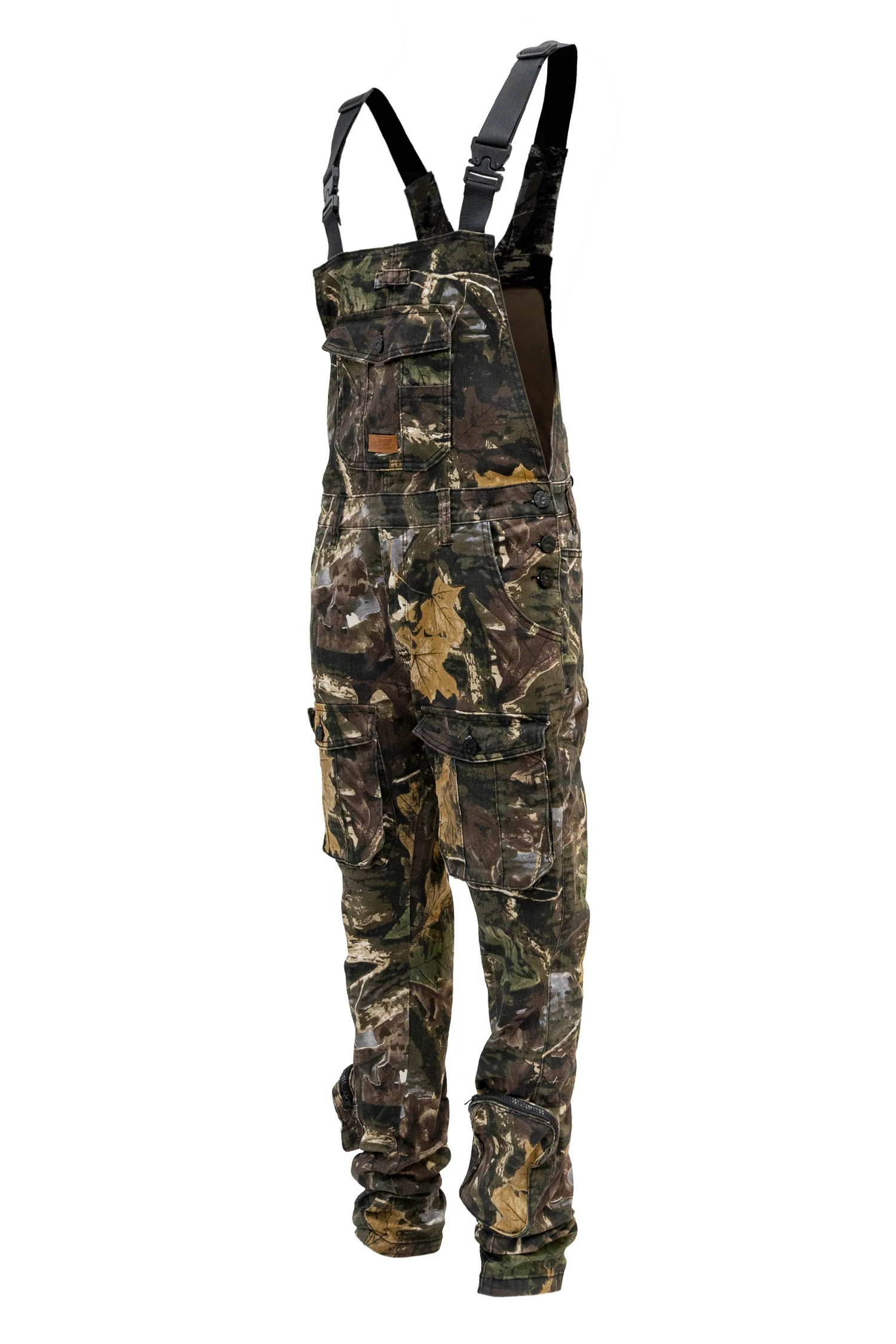 Men's Premium 3D Cargo Pocket Graphic Print Overall Pants - Image 9
