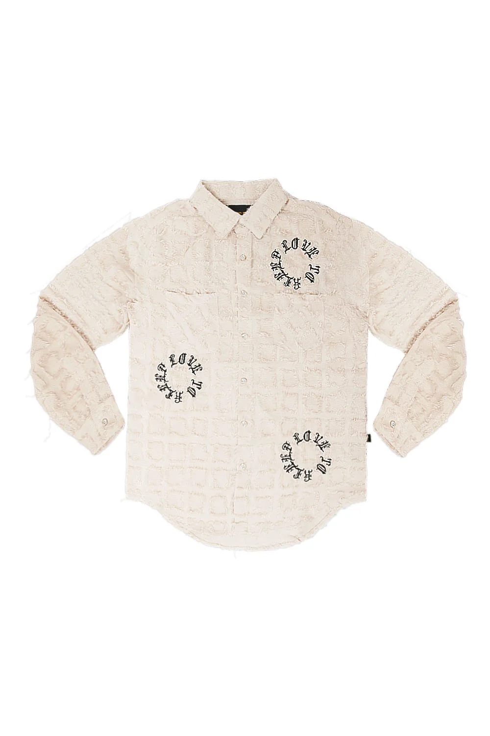 Embroidered Light Weight Over Shirt - Image 4