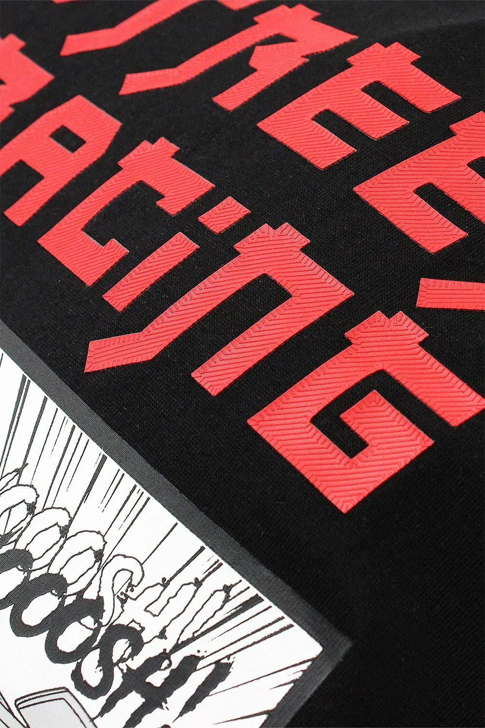 Men's Rubber Print Street Racing Graphic T-Shirt - Image 7