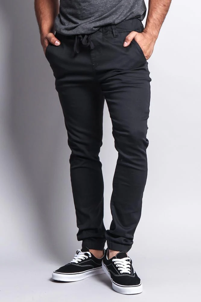 Men's Slant-Pocket Skinny Joggers - Image 15