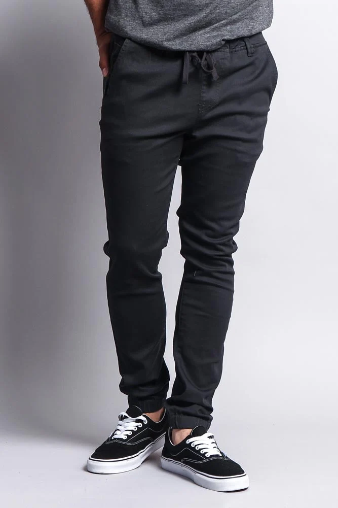 Men's Slant-Pocket Skinny Joggers - Image 16