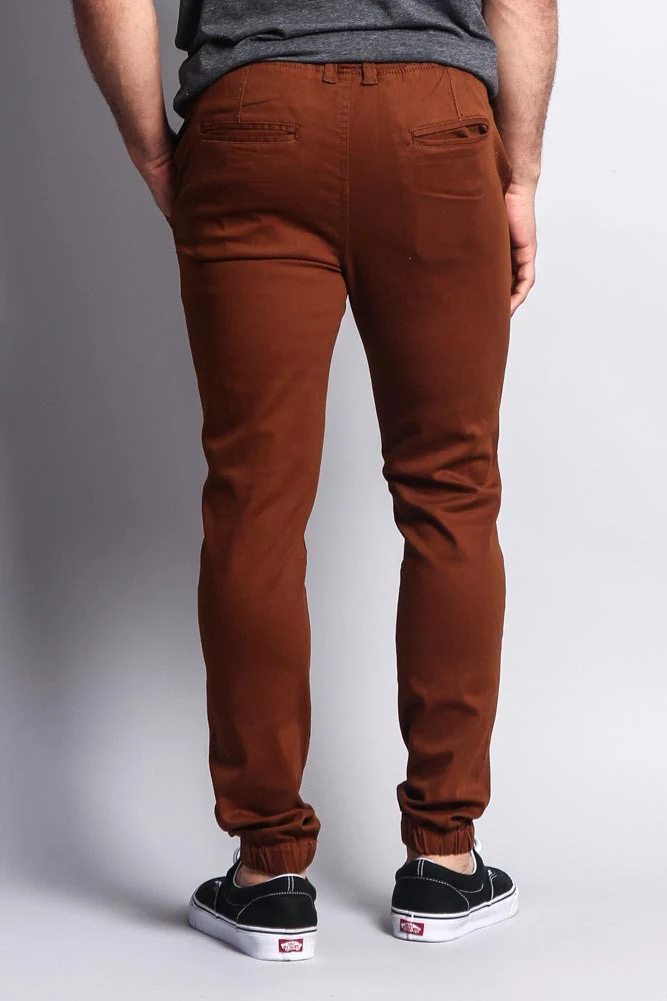 Men's Slant-Pocket Skinny Joggers - Image 19
