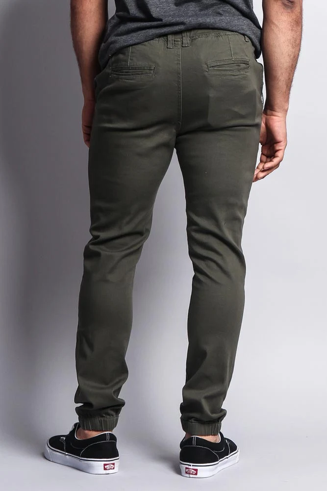 Men's Slant-Pocket Skinny Joggers - Image 23