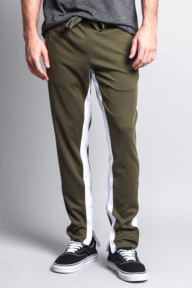 Men's Slim Fit Dual Stripe Track Pants - Image 19