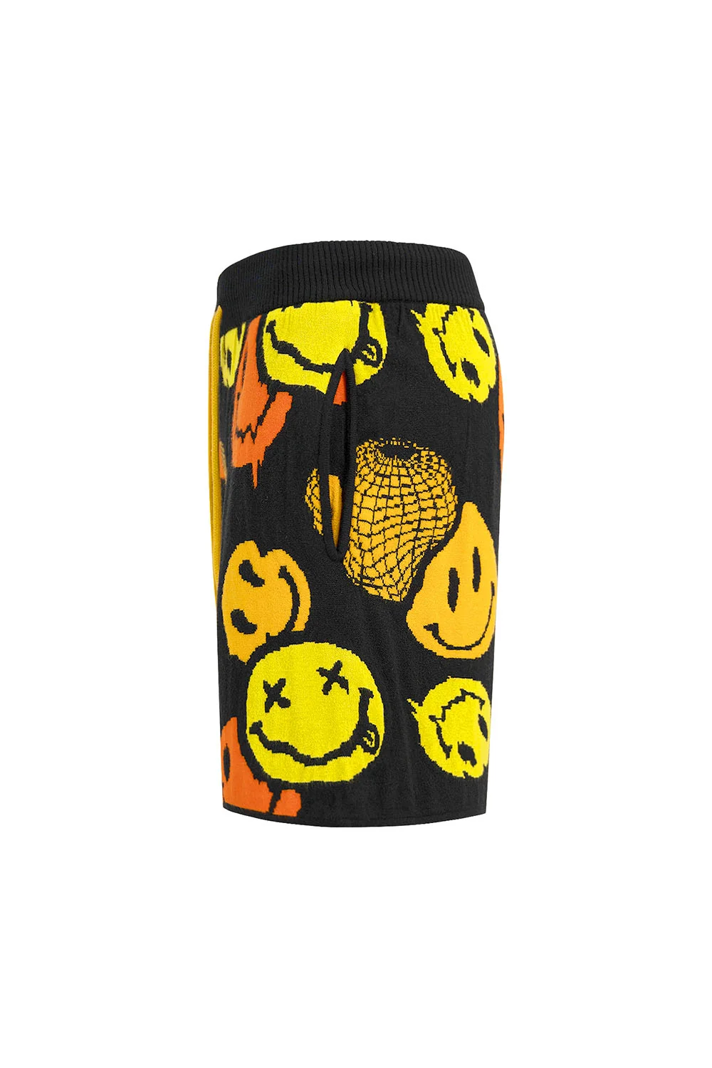 Men's Smiley Sweater Shorts - Image 3