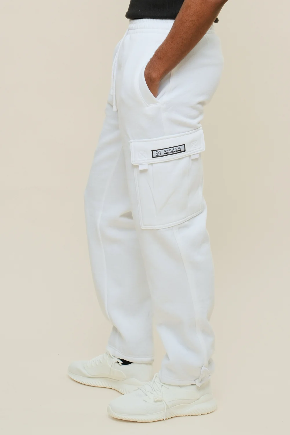 Fleece Heavyweight Cargo Sweat Pants - Image 41