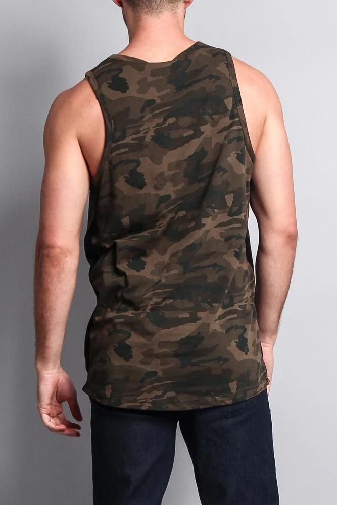 Men's Tank Top with Accent Band - Image 20