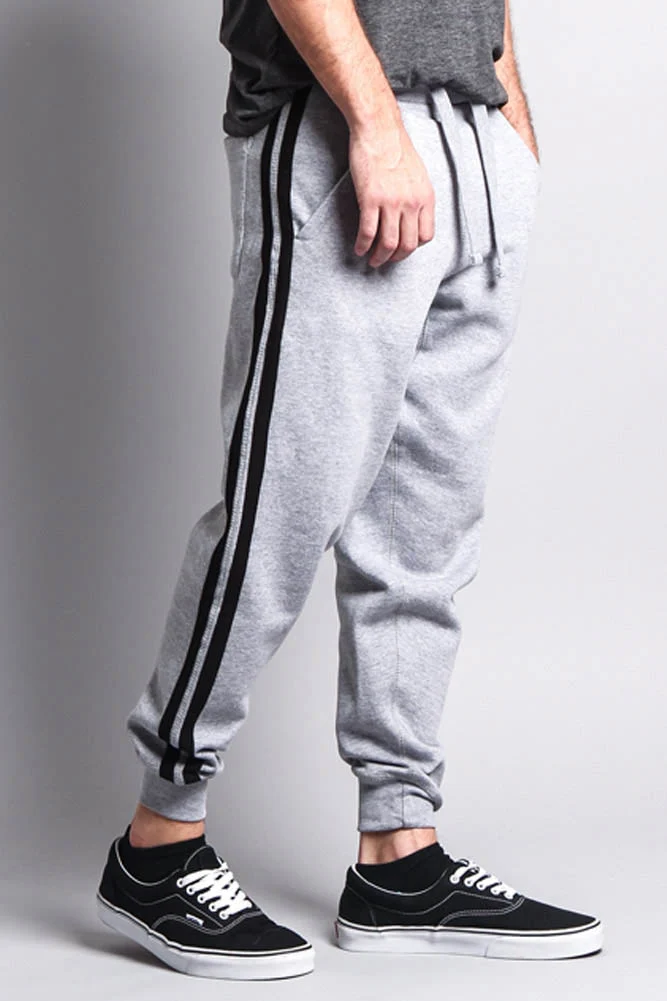 Men's Two Striped Sweatpants - Image 14