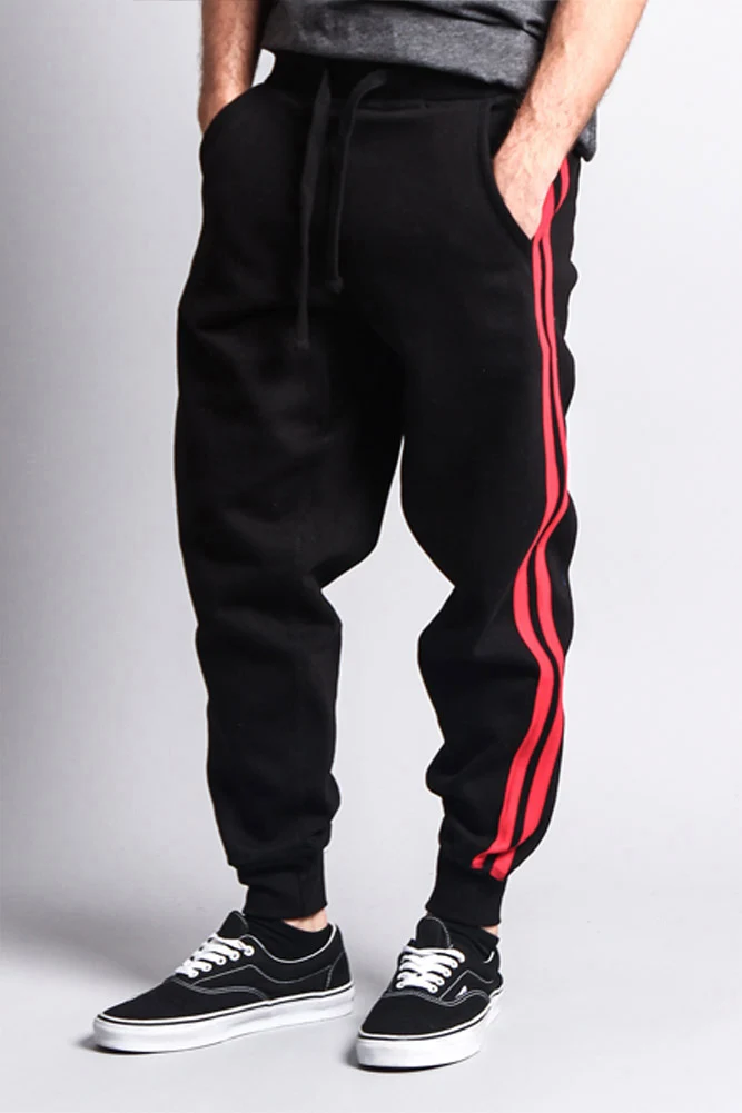 Men's Two Striped Sweatpants - Image 2