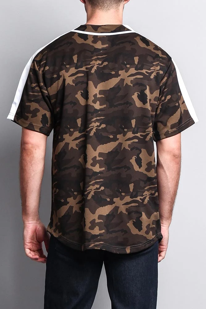 Men's Two Tone Baseball Jersey - Image 33