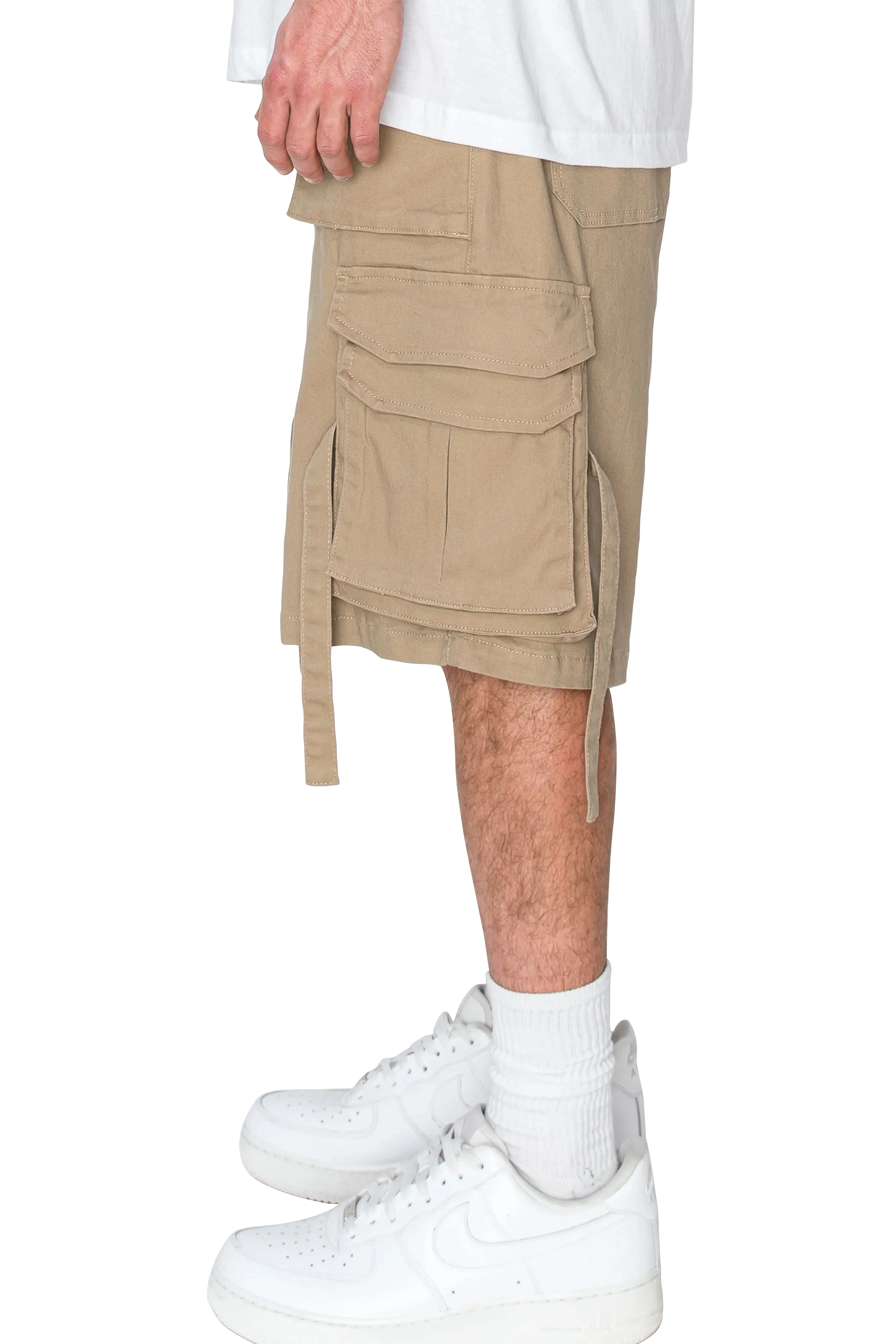 Men's Utility Cargo Jogger Shorts - Image 4