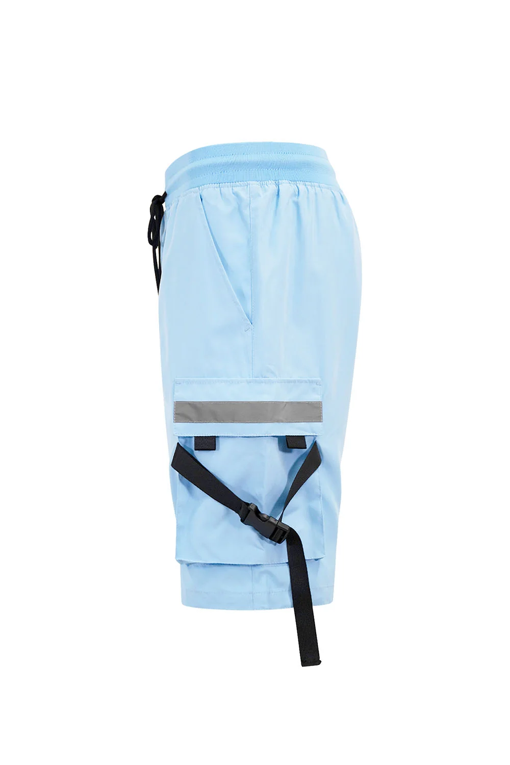 Men's Utility Tactical Reflective Tape Cargo Shorts - Image 18