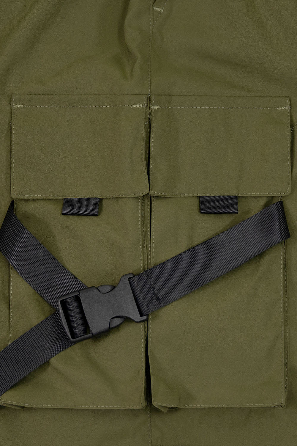 Men's Utility Tactical Reflective Tape Cargo Shorts - Image 5