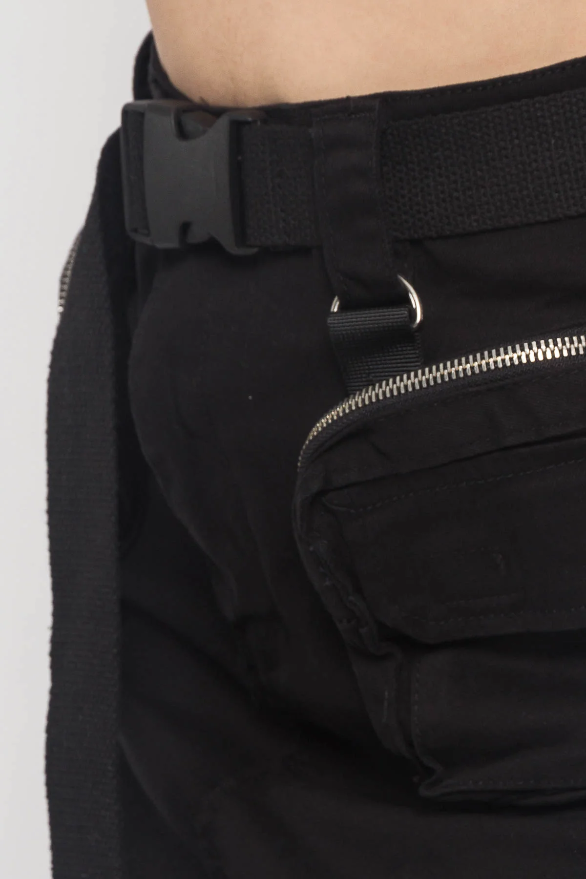 Military Style Utility Pocket Skirt - Image 5