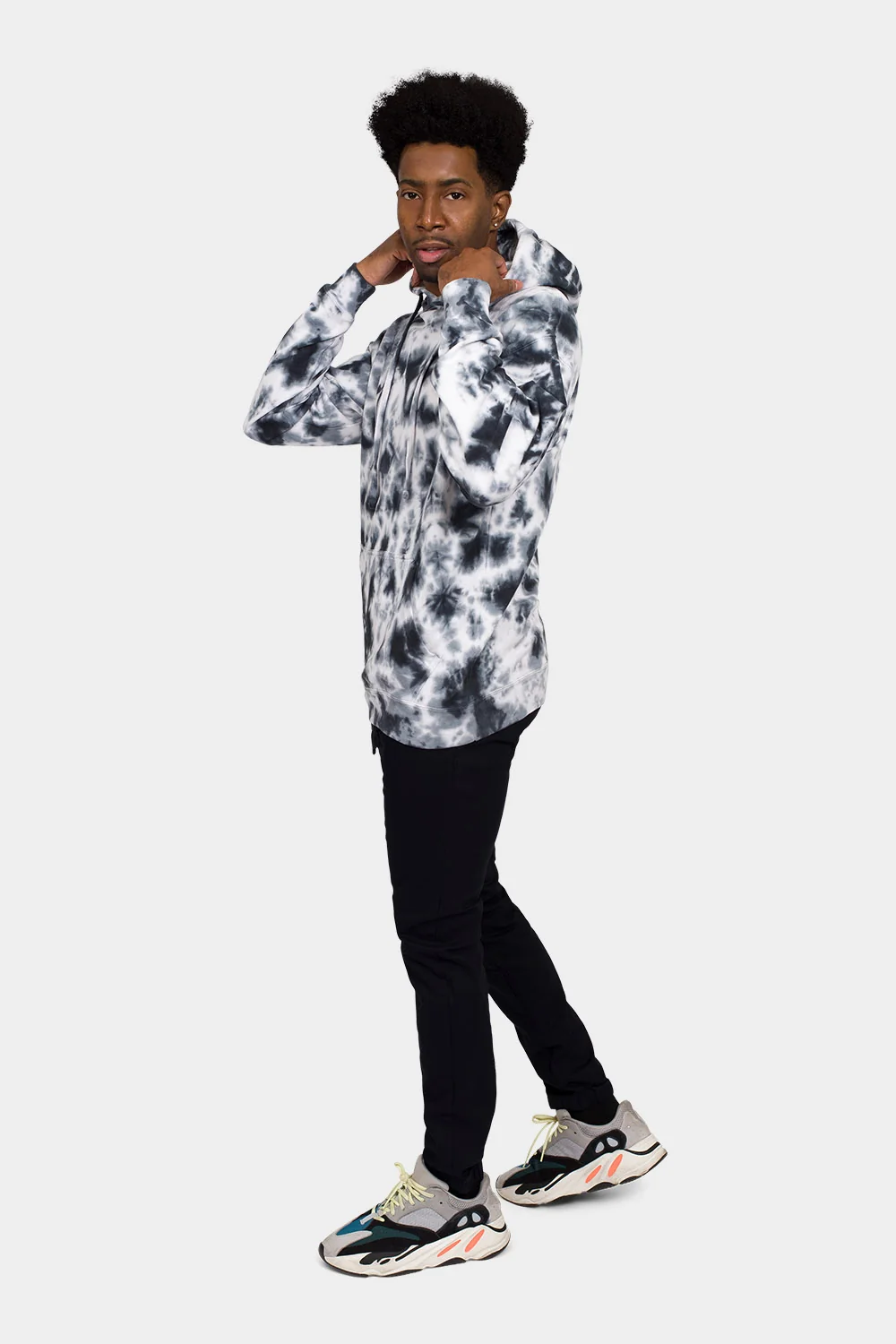 Mineral Wash Tie-Dye Pullover Hoodie - Image 19