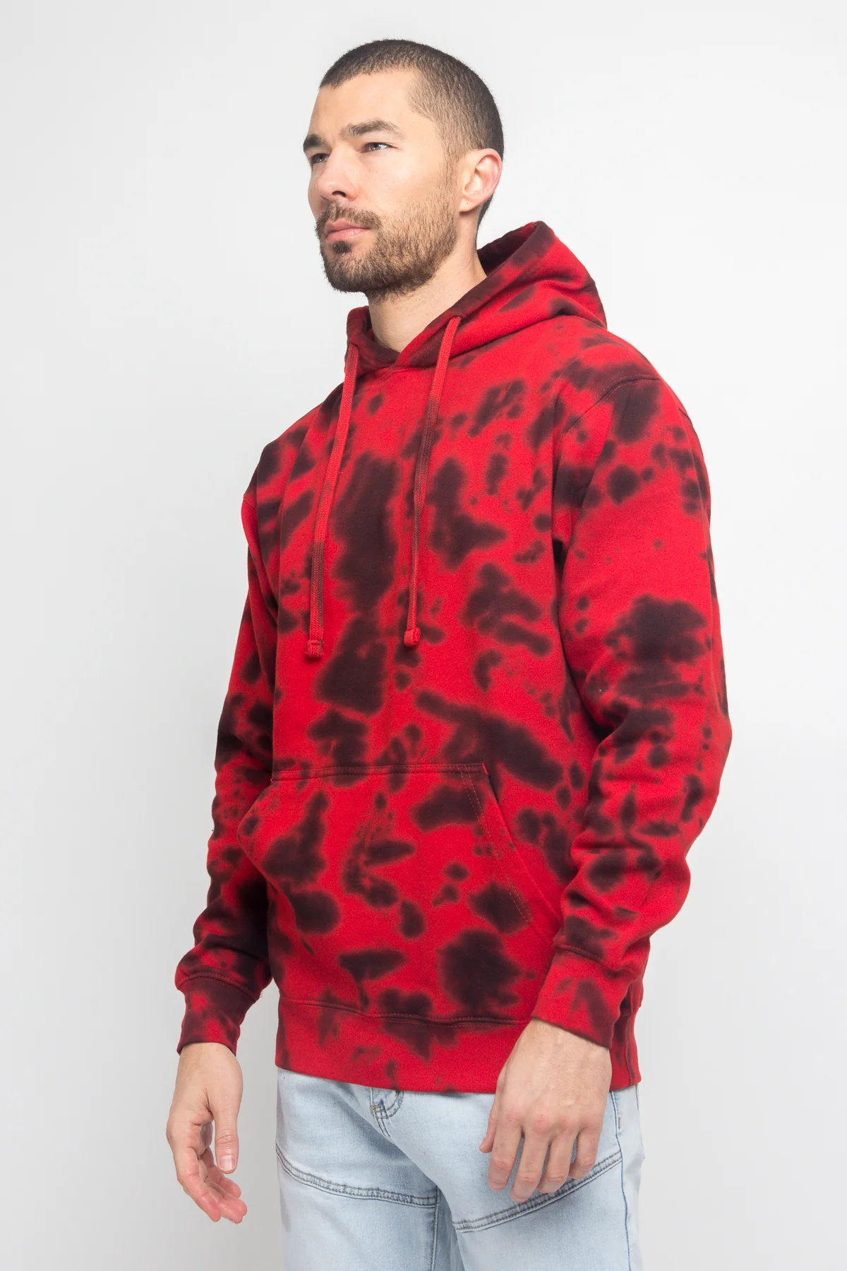 Mineral Wash Tie-Dye Pullover Hoodie - Image 23