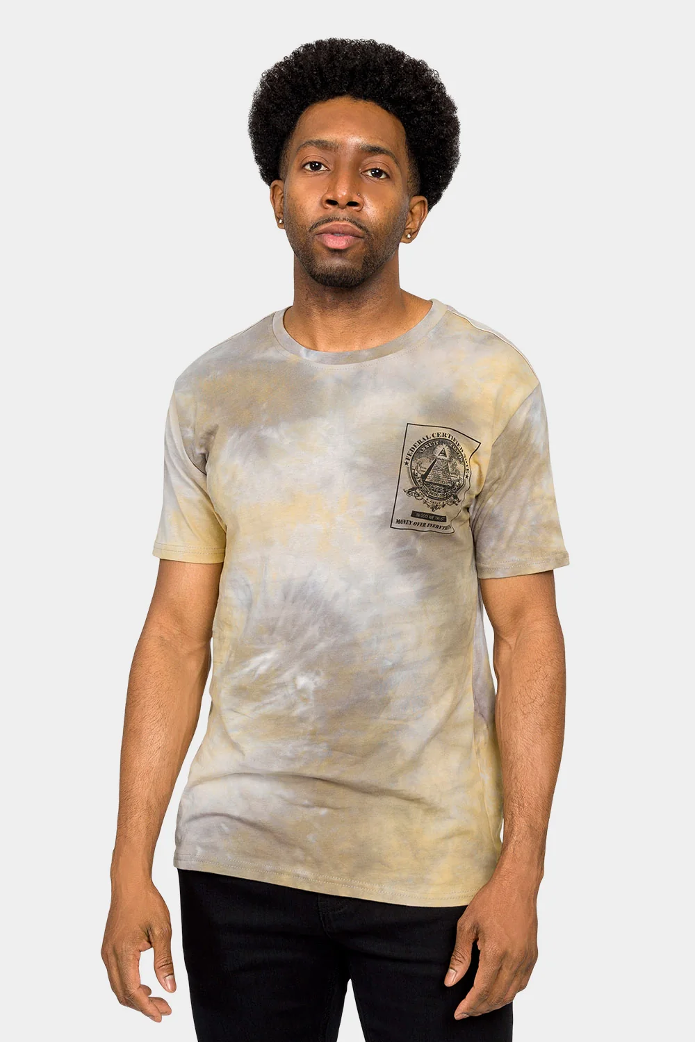 Money Over Everything Tie Dye T-Shirt - Image 6