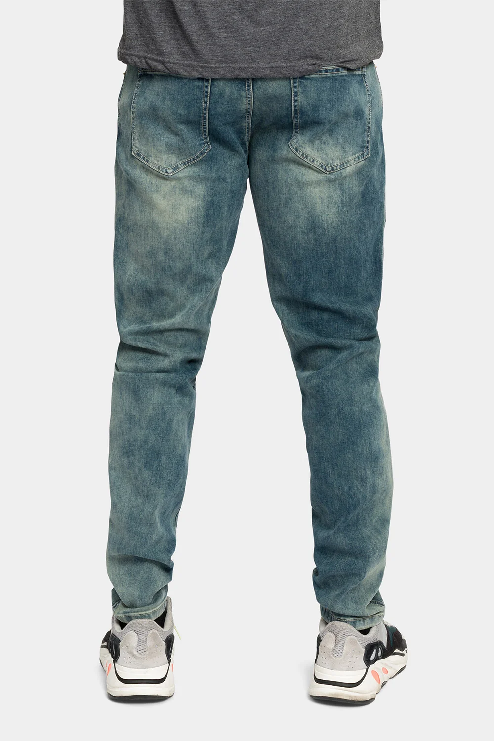 Moto Ribbed Skinny Denim Jeans - Image 8