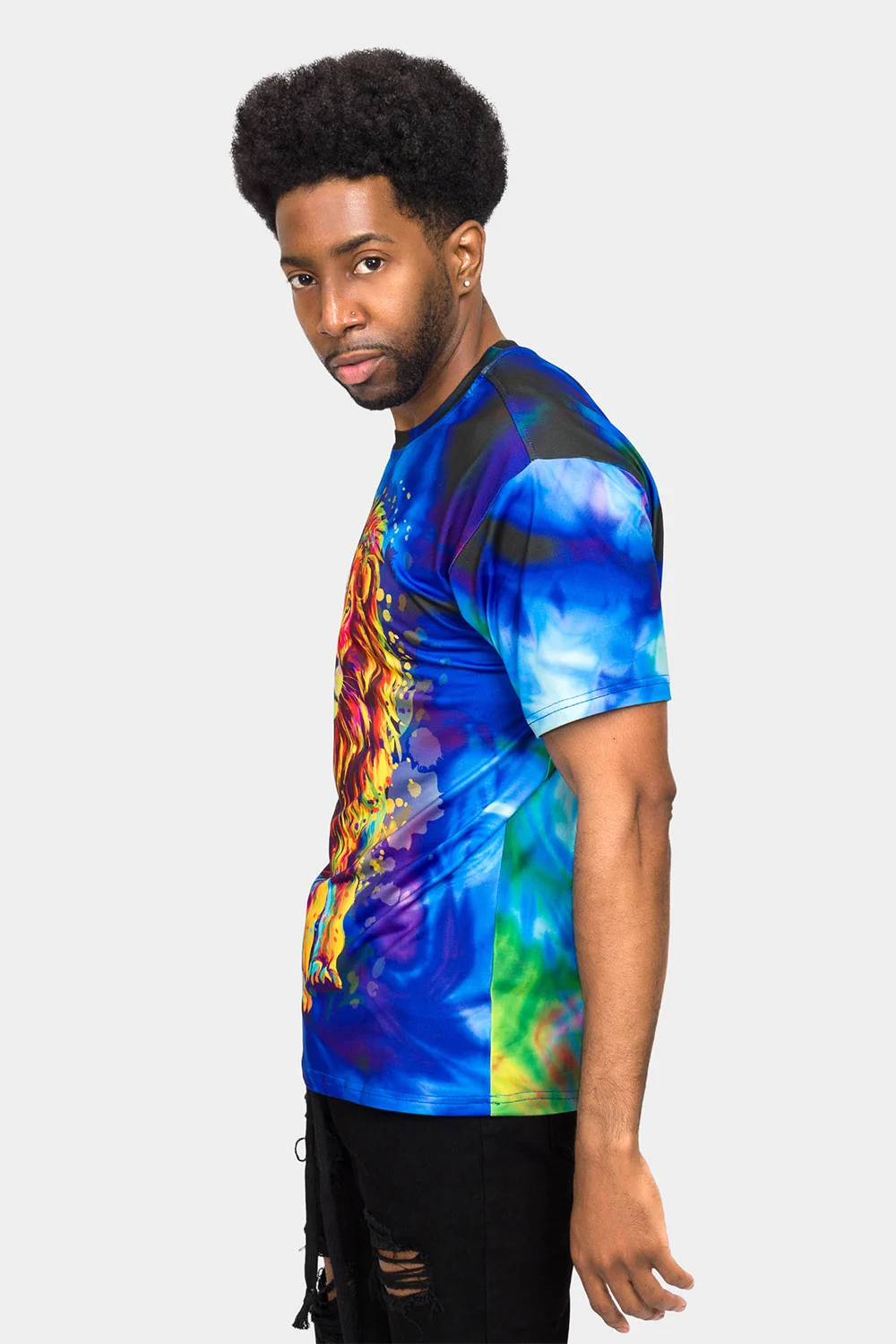 Mystic Blue Aurora T-Shirt - Image 2
