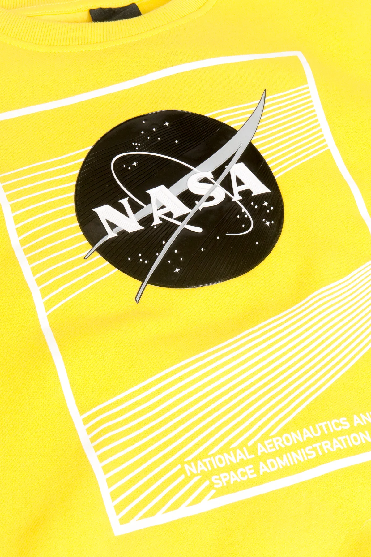 Nasa Texture Welding Fleece Crewneck - Image 18