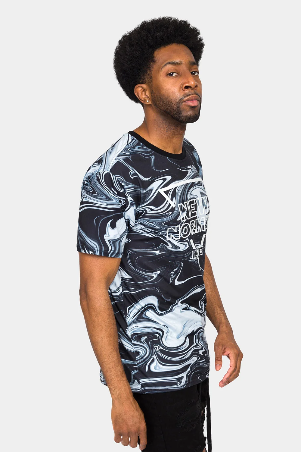 New Normal Marble T-Shirt - Image 9