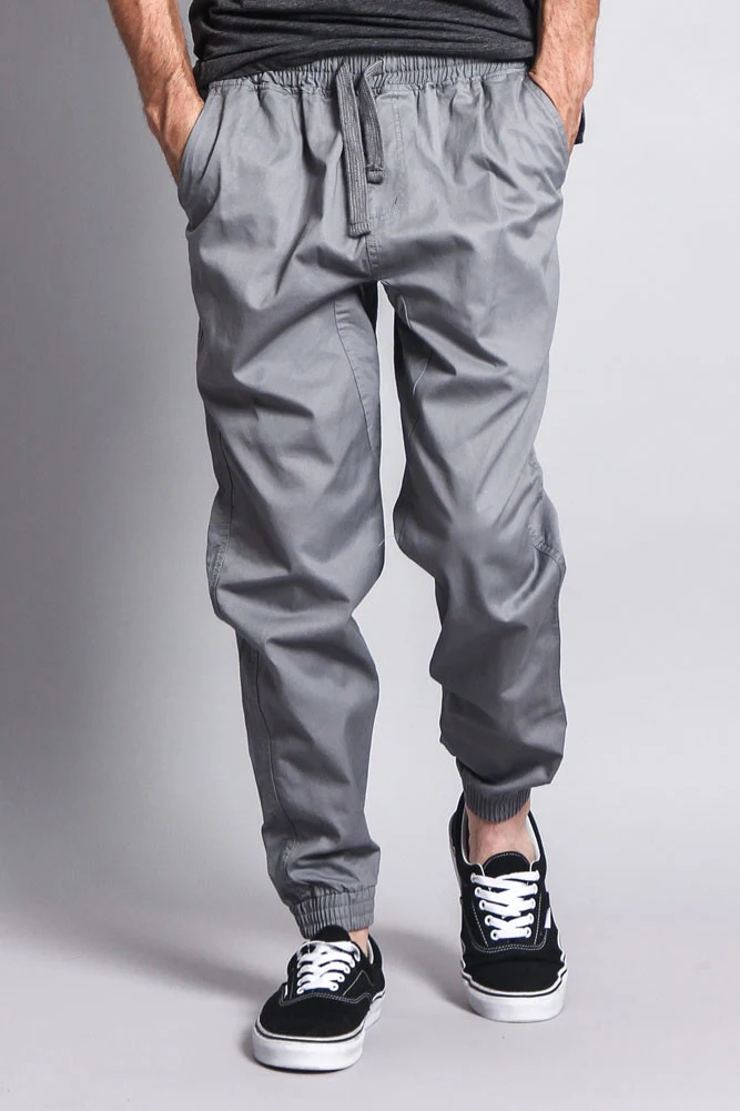 Non-Stretch Twill Jogger Pants - Image 6