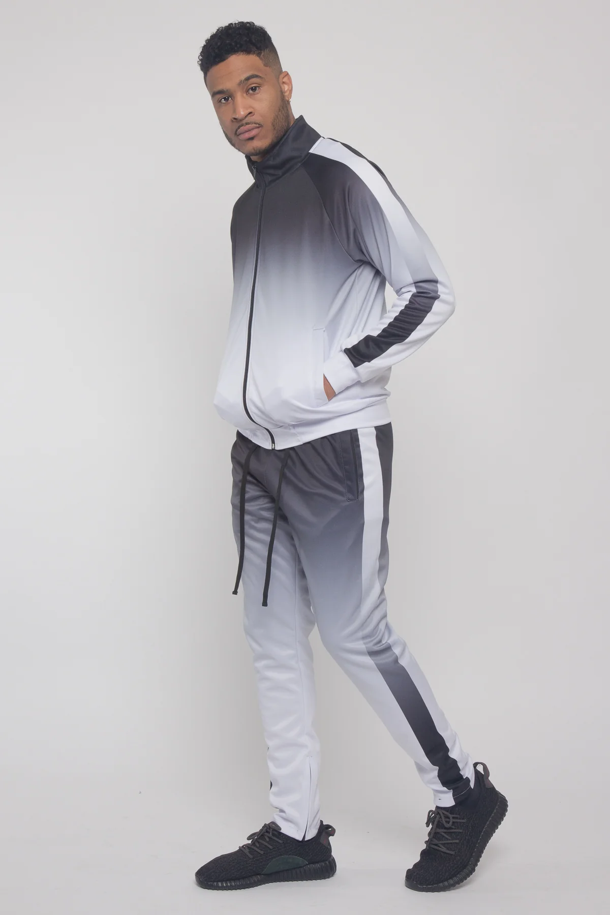 Ombre Gradient Colored Tracksuit - Image 14