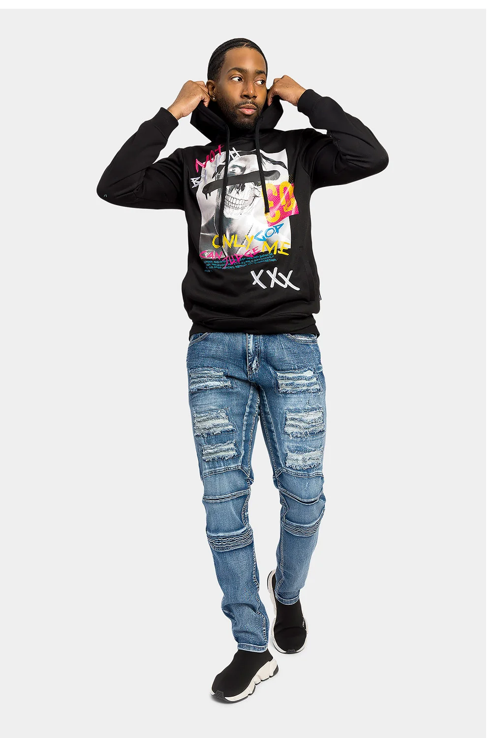 Only God Can Judge Me Pullover Hoodie - Image 5