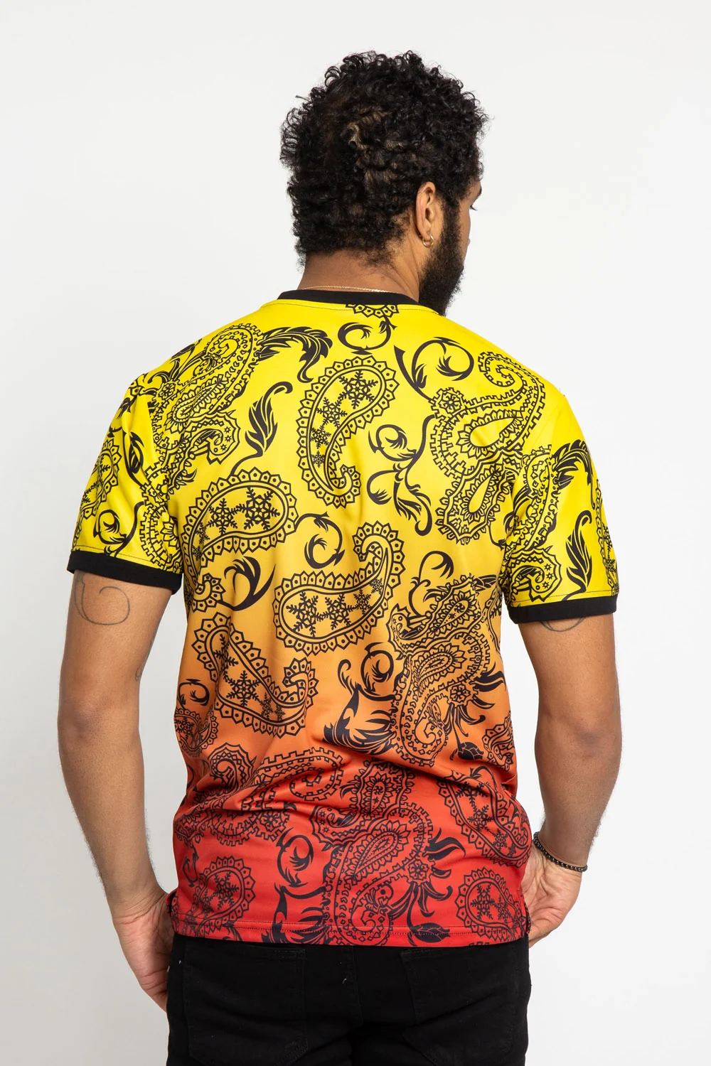 Paisley Gradient Ombre T-Shirt - Image 21