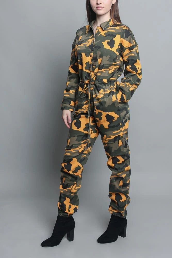Parachute Camo Jumpsuit - Image 8